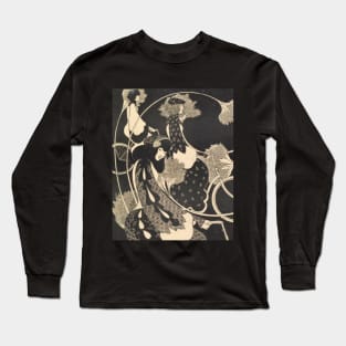 Art Nouveau Bicycles Long Sleeve T-Shirt